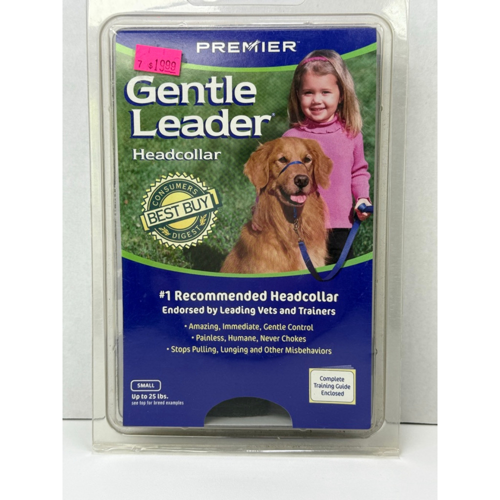 Unisex Premier Gentle Leader Headcollar Small Black